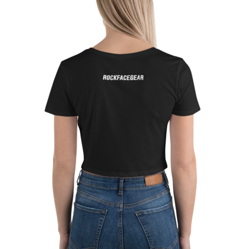 Graphic Shirts  Thinking Of You Cropped Tee Black - Constantly Varied Gear  Womens > Tricia Linden