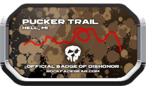 Pucker Trail Badge of Dishonor