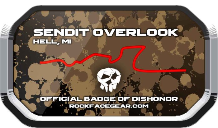 Send It Overlook Badge of Dishonor